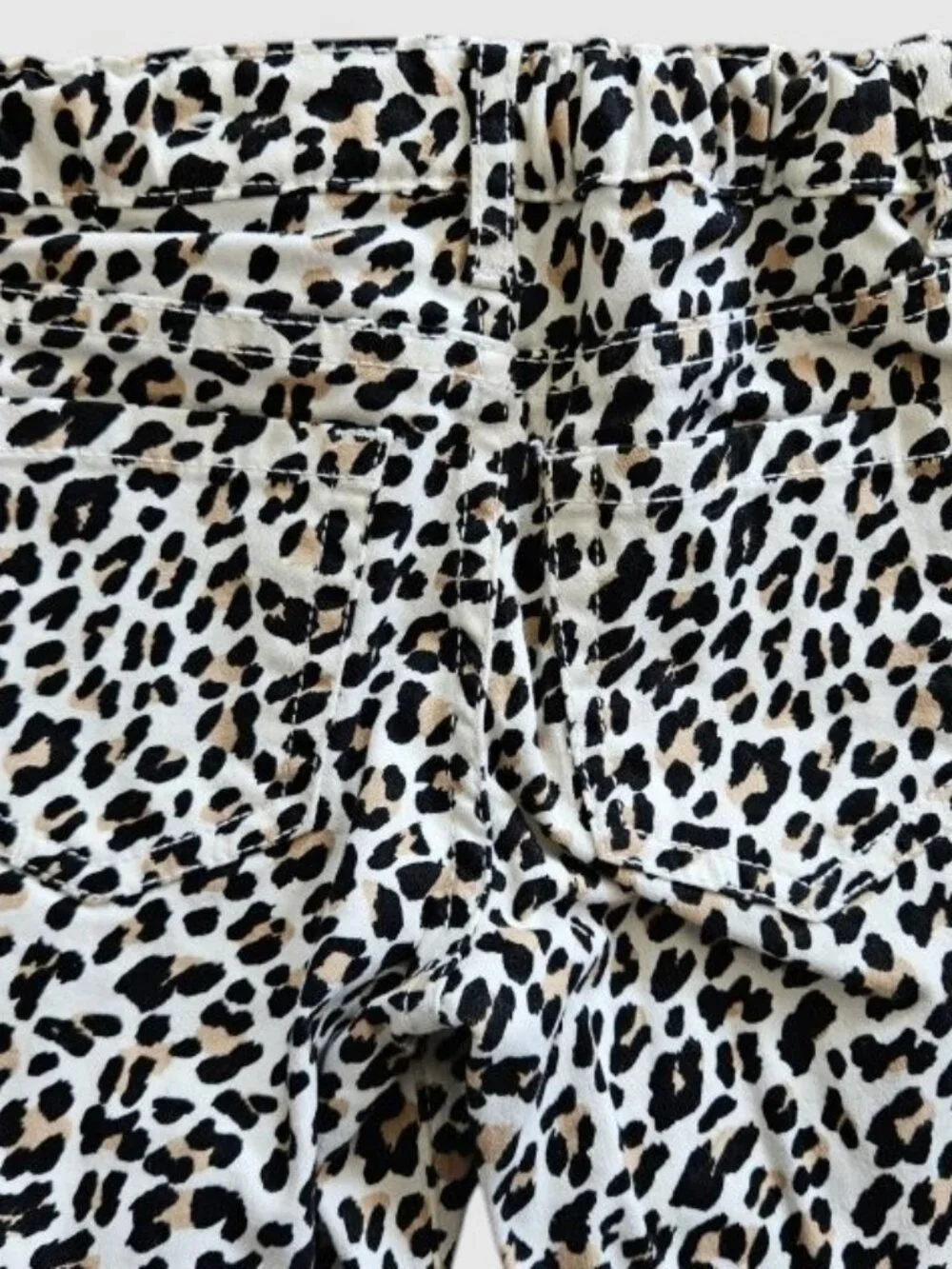 THE CHILDREN’S PLACE Leopard Animal Print Jeans Girls Size 6